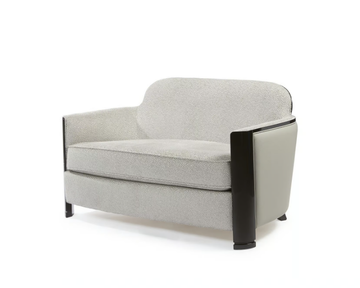 LOBBY - Fabric small sofa by HUGUES CHEVALIER - view 3